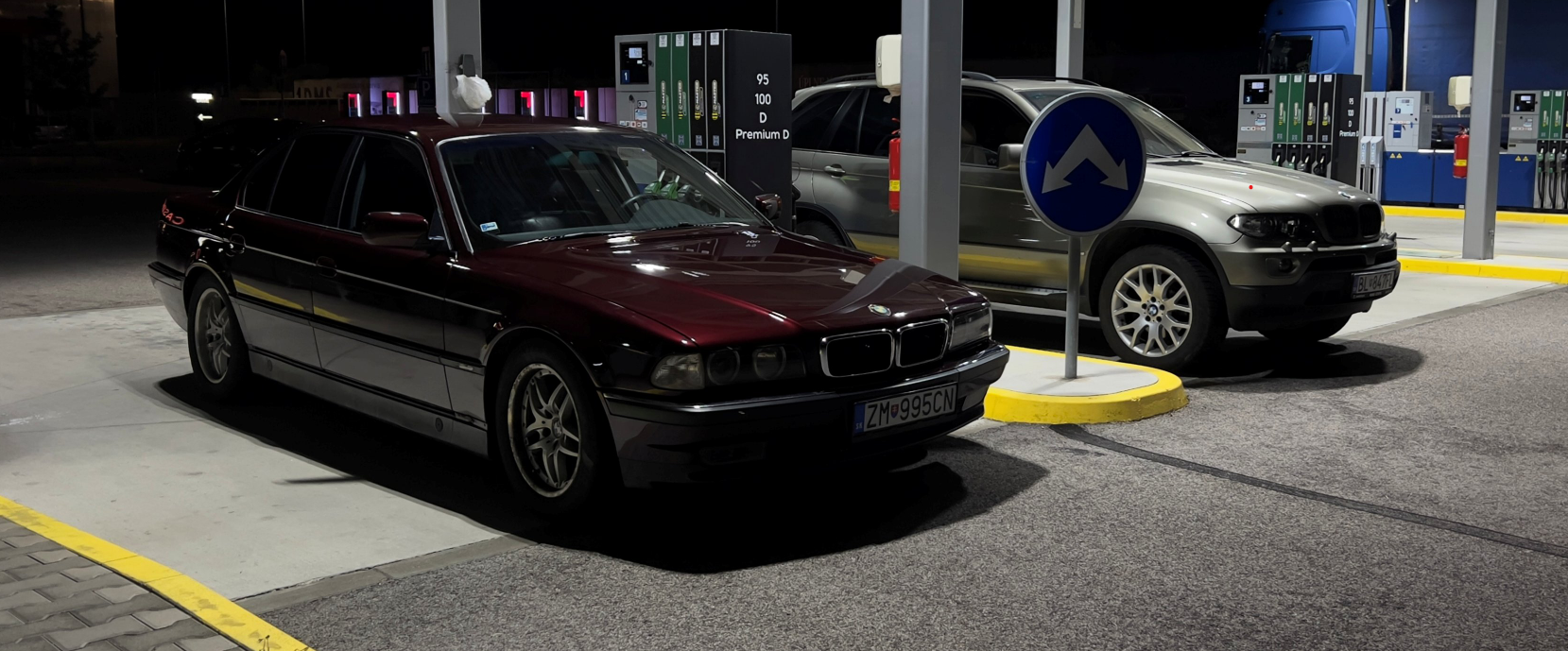 Začiatky s BMW E38